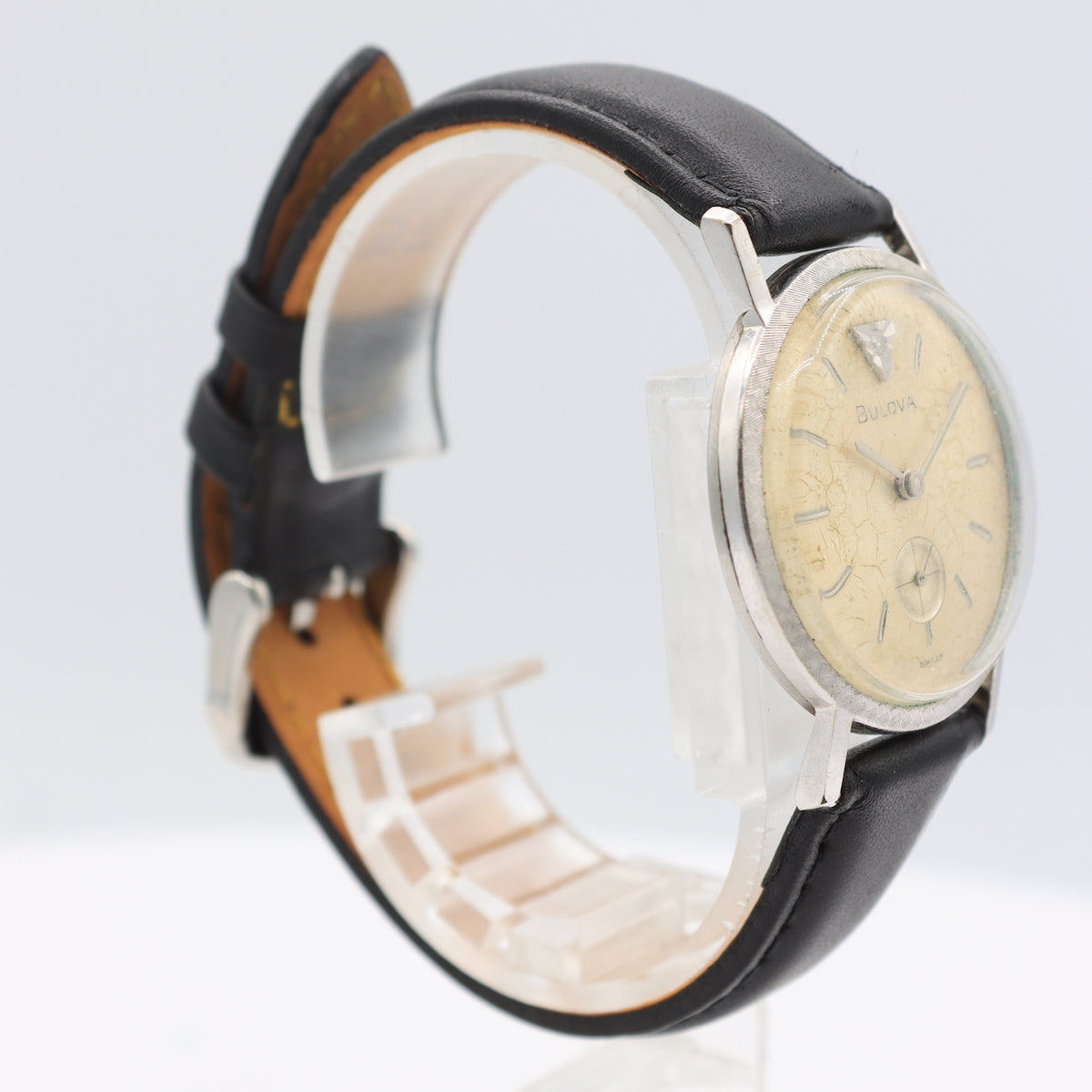 Vintage 1967 Bulova Diamond Excellency Men's Mechanical Wristwatch 11 AL Swiss