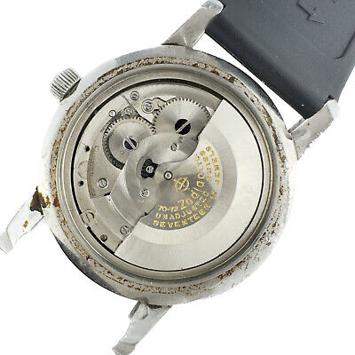 Vintage Zodiac 722-916 Sea Wolf 17J Men's Automatic Wristwatch Swiss Divers Runs