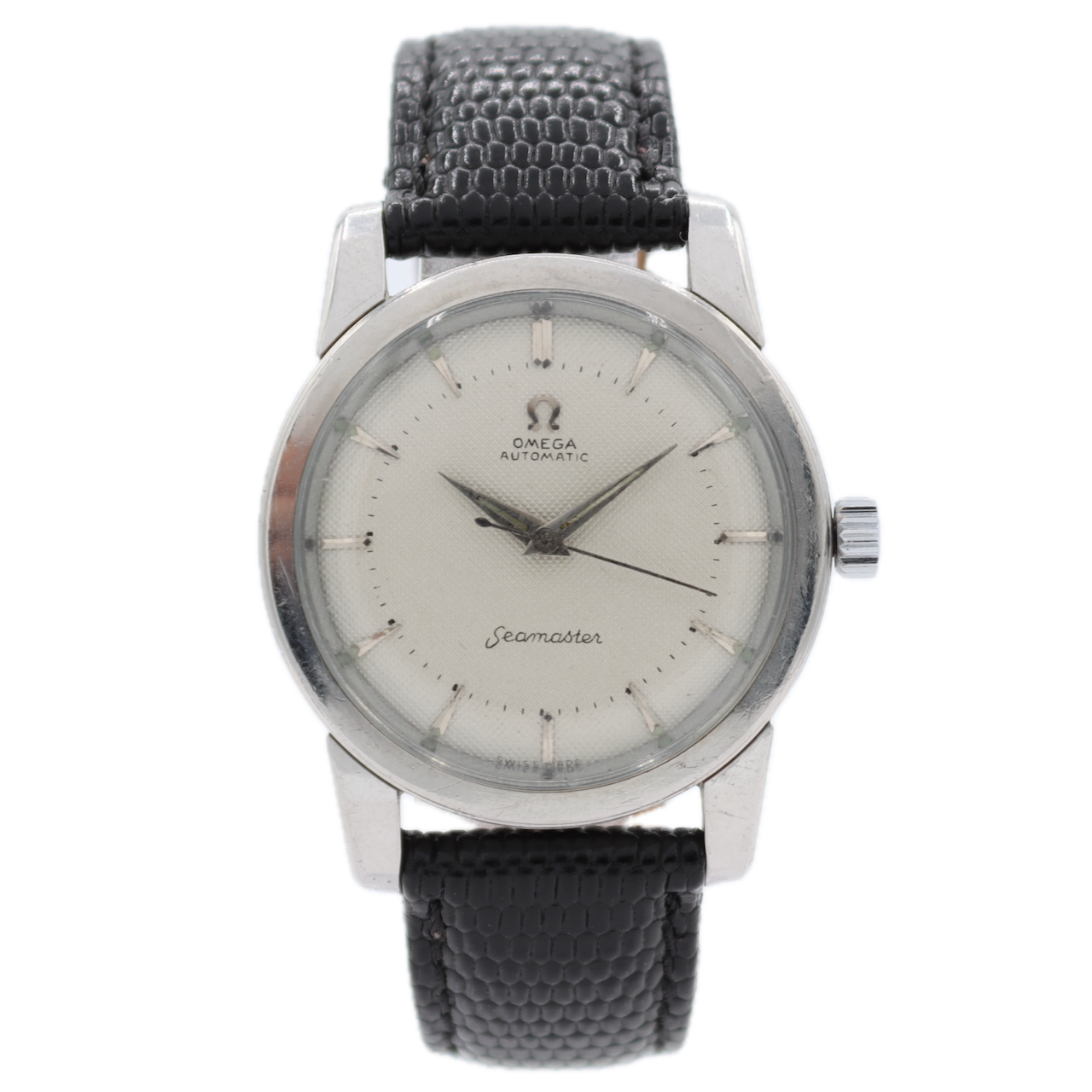 Vintage 35mm 1953 Omega Seamaster Men's Automatic Wristwatch Honeycomb Serviced
