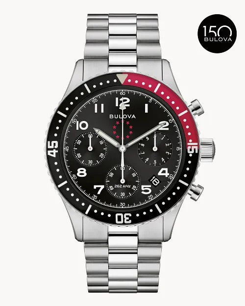 42mm Bulova 98B451 Marine Star Heritage Men's Quartz Wristwatch Special Edition