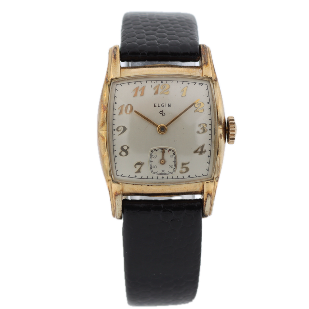 Vintage Elgin 6728A 17 Jewel Men's Mechanical Wristwatch 683 USA 10k R