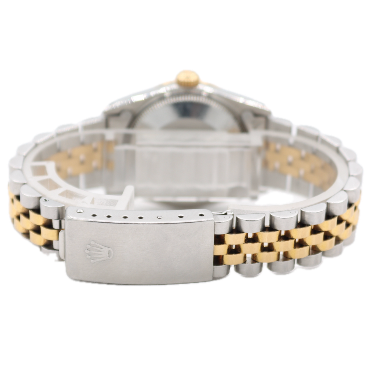 Vintage 30mm Rolex 68273 Date Ladies Automatic Wristwatch 2135 Steel & Gold