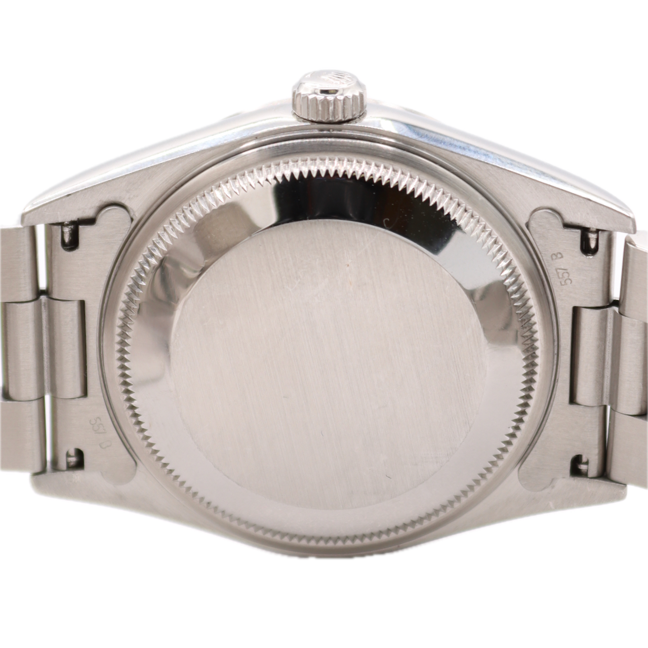 Vintage 34mm Rolex 15200 Date Salmon Explorer Dial Men's Automatic Wristwatch