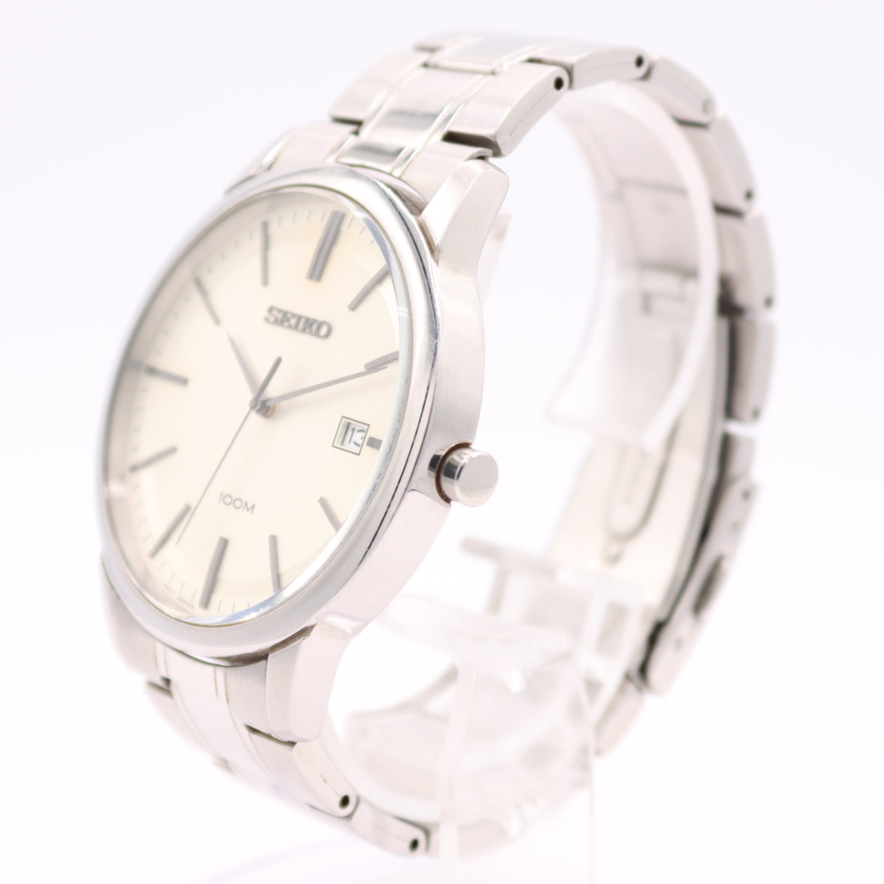 Vintage Seiko Silver Dial 7N42-0FZ0
