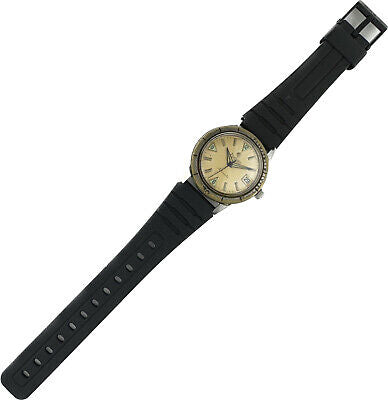 Vintage Zodiac 722-916 Sea Wolf 17J Men's Automatic Wristwatch Swiss Divers Runs
