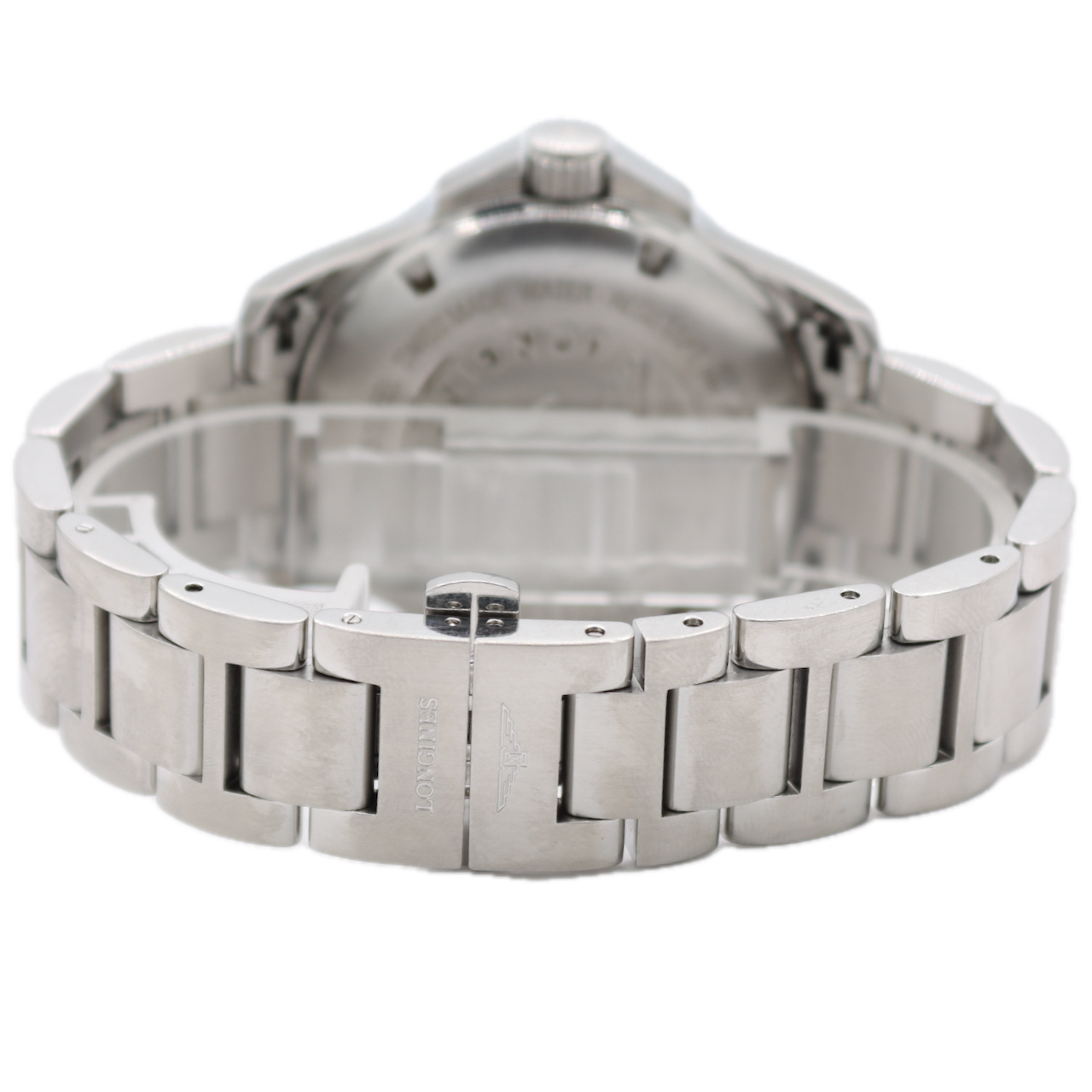 41mm Longines L3.687.4.99.6 Conquest GMT Men's Automatic Wristwatch Steel W/Box