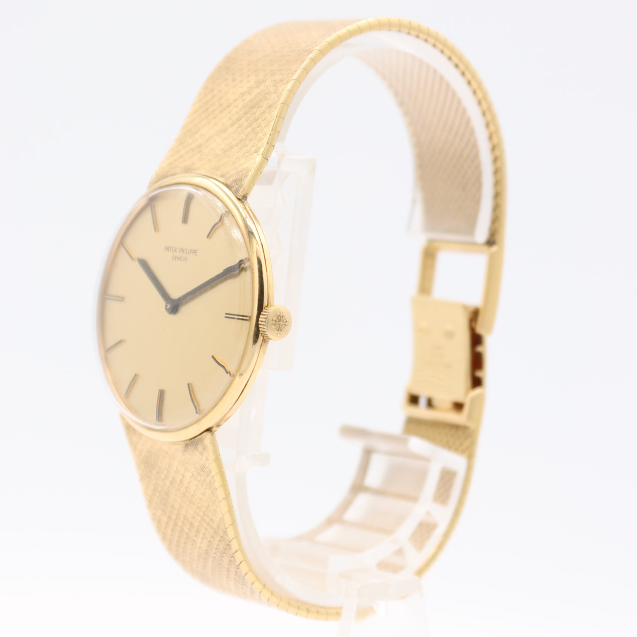 Vintage 33mm Patek Philippe 3468-5 Calatrava Men's Mechanical Wristwatch 18k