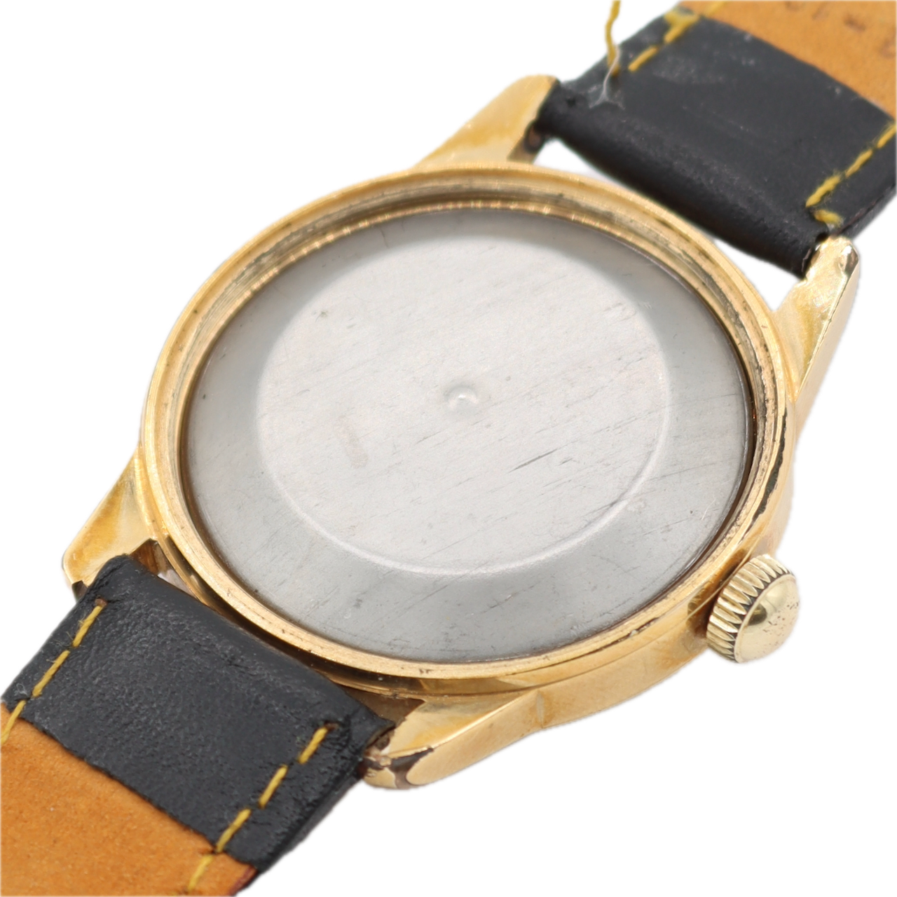 Vintage Ball Trainmaster Men's Automatic Wristwatch ETA.2821 Swiss Gold Tone