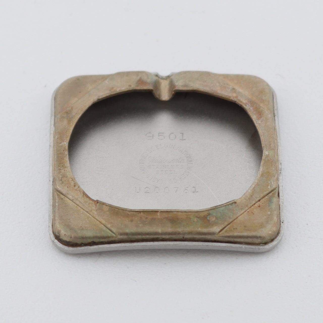 Vintage 1958 Elgin 9501 Huron 17J Men's Mechanical Wristwatch 712 USA 10k RGP