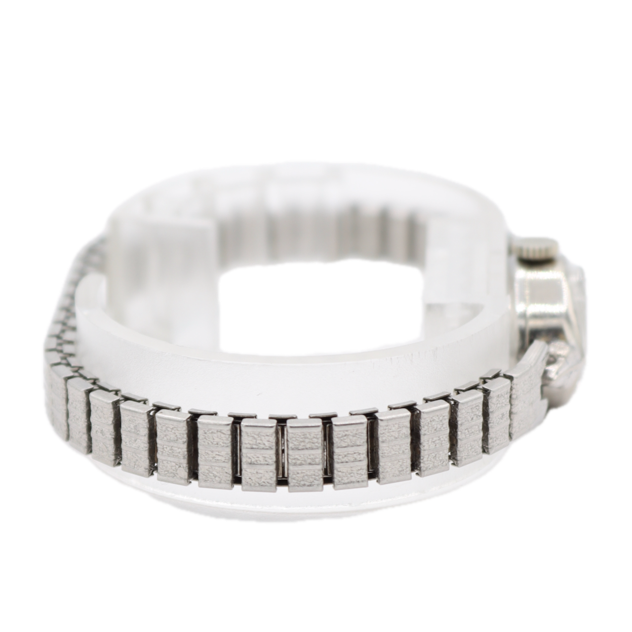 Vintage Helbros Cocktail Men's Mechanical Wristwatch Elgin 316 Chrome Plated