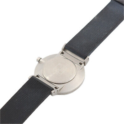 35mm TeNo no. 178 Men's Quartz Wristwatch Germany Steel w Salmon Dial