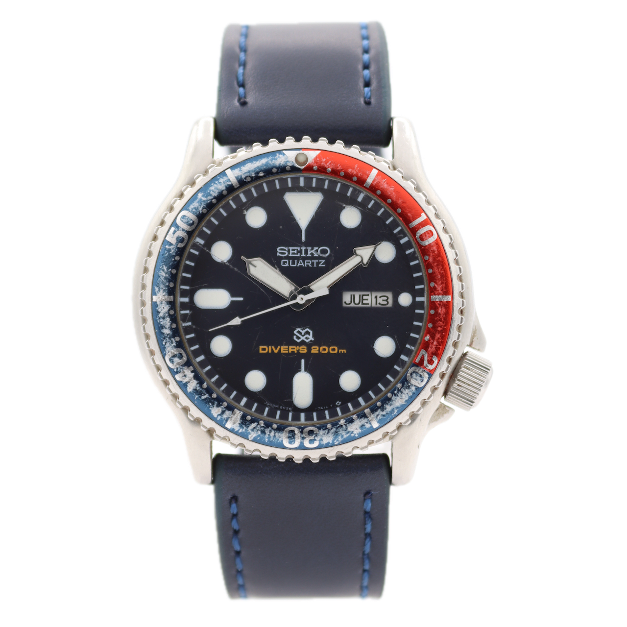 Vintage Seiko Pepsi 5H26-7A19