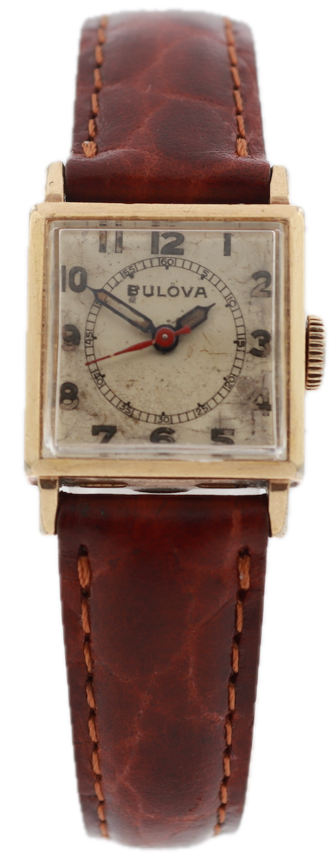 Vintage 1947 Bulova Nurses Dial Ladies Mechanical Wristwatch 7ADC Swiss