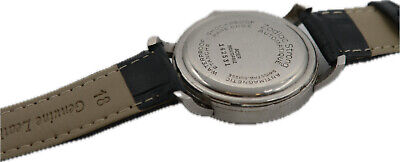 Vintage 34mm Zodiac Strong 17 Jewel Men's Automatic Wristwatch 11A Swiss Steel