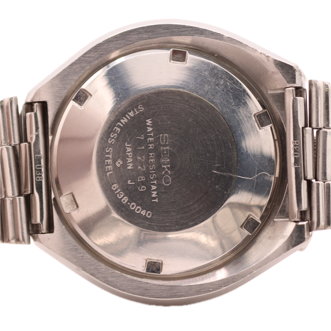 Vintage Seiko Bullhead Speedtimer 6138-0040