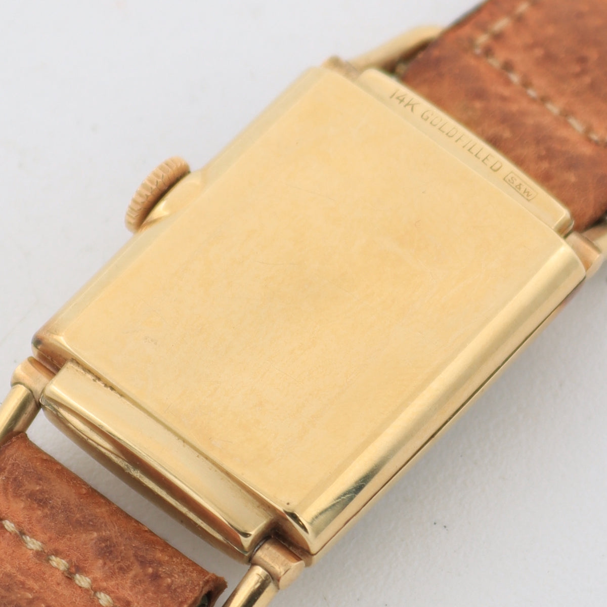 Vintage Hamilton Driver Style Men's Mechanical Wristwatch 982 USA 14k GF