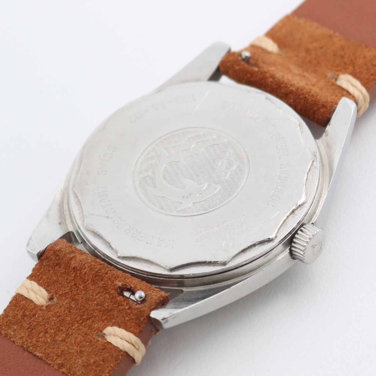 36mm Enicar 2375 Ocean Pearl Men's Mechanical Wristwatch Enicar 160 Swiss Steel