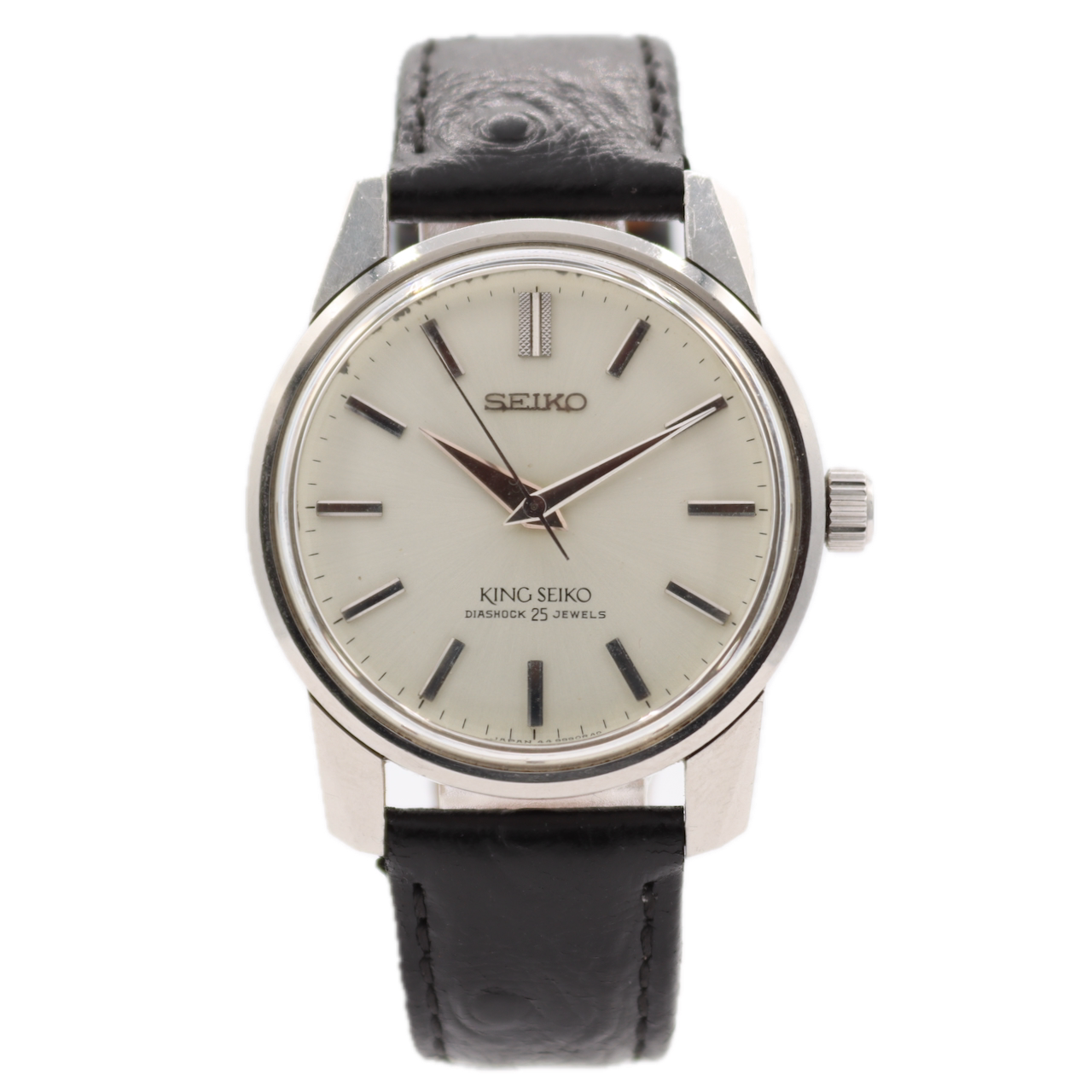 Vintage 37mm 1966 Seiko 44-9990 King Seiko Men's Automatic Wristwatch Steel