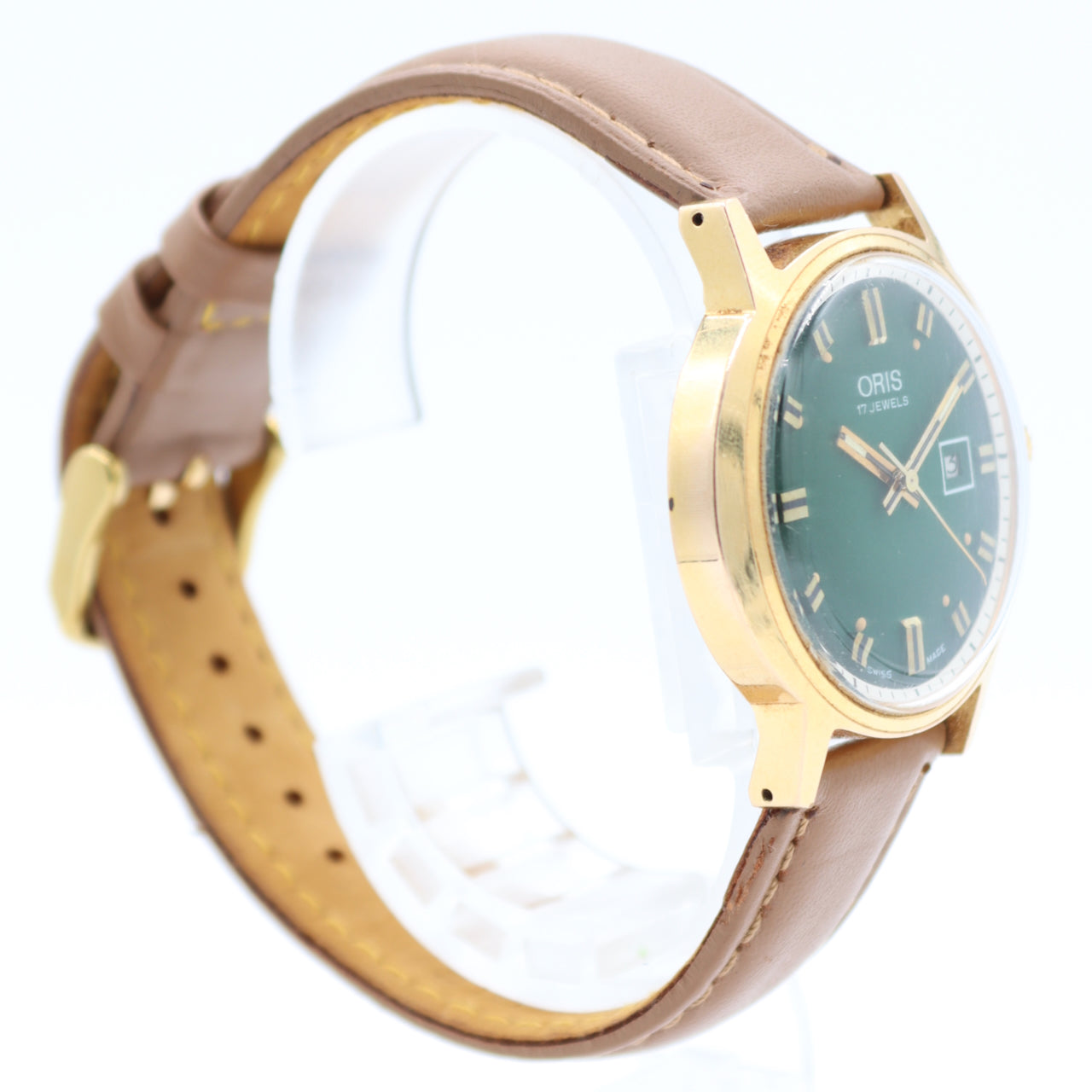 Vintage Oris Green Dial