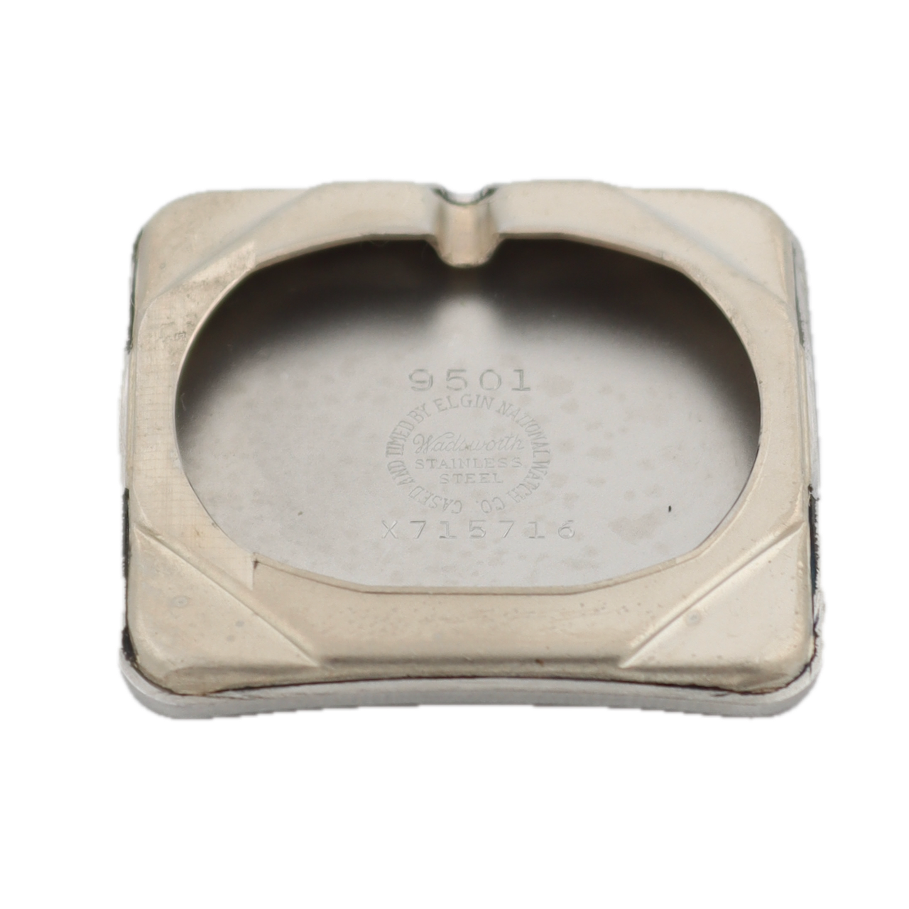 Vintage 28mm Elgin 9501 Huron Men's Mechanical Wristwatch USA 10k RGP Running