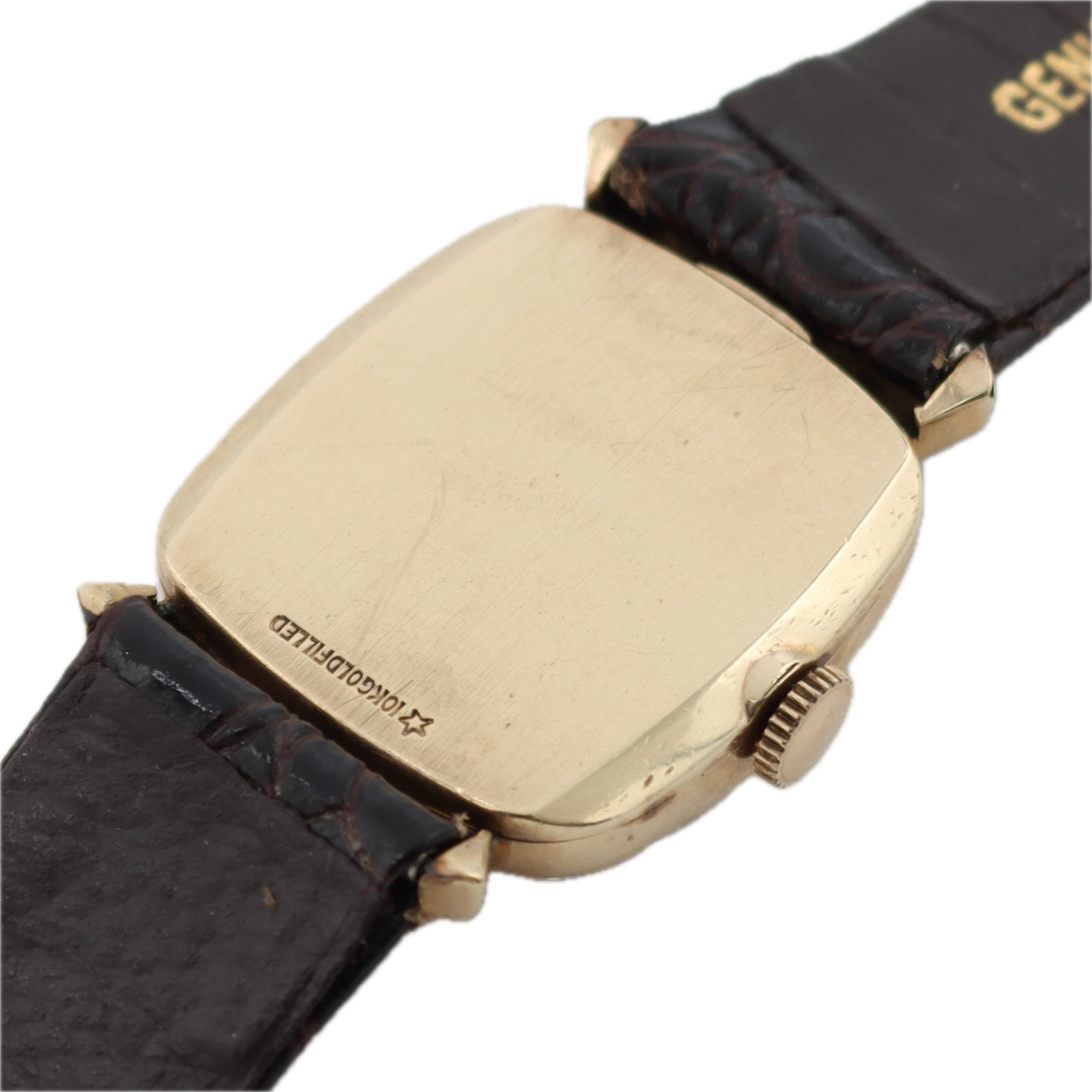 Vintage Elgin 8605 Gardner 21 Jewel Men's Mechanical Wristwatch 713 USA 10k GF