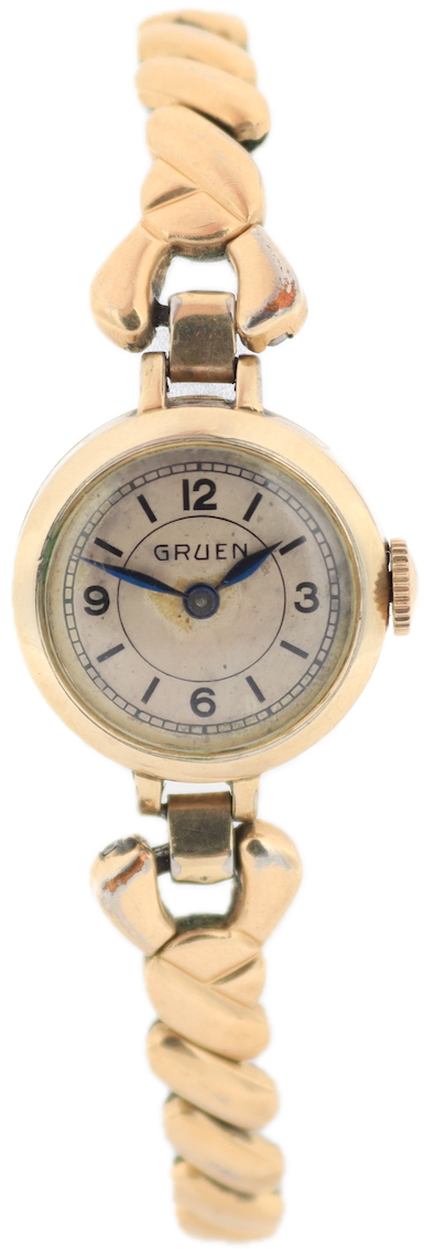 Vintage Gruen 695 200 Cocktail Conoruma Ladies Mechanical Wristwatch 695 10k GF