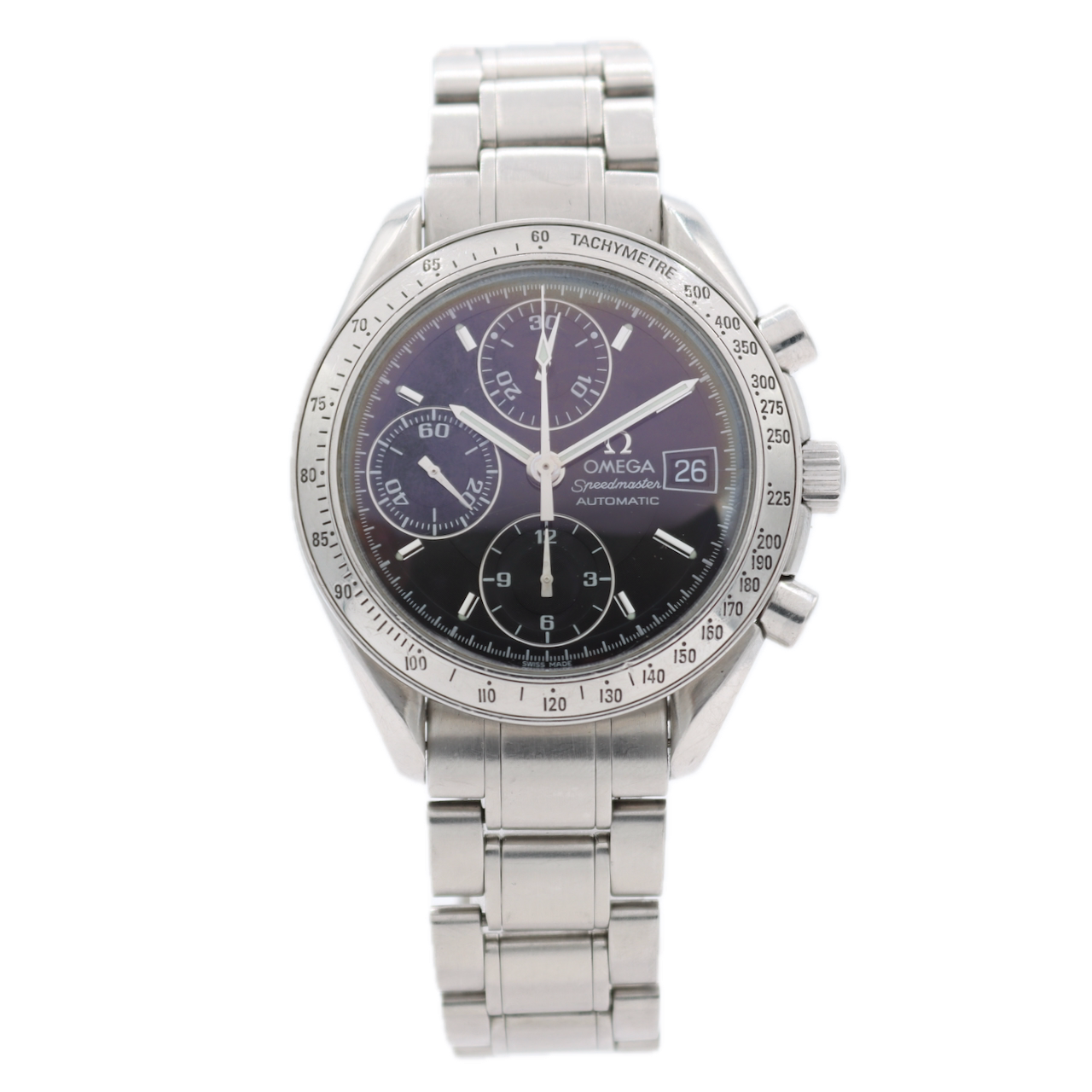 Omega 175.0083 Speedmaster Date Men's Automatic Chronograph Wristwatch Steel
