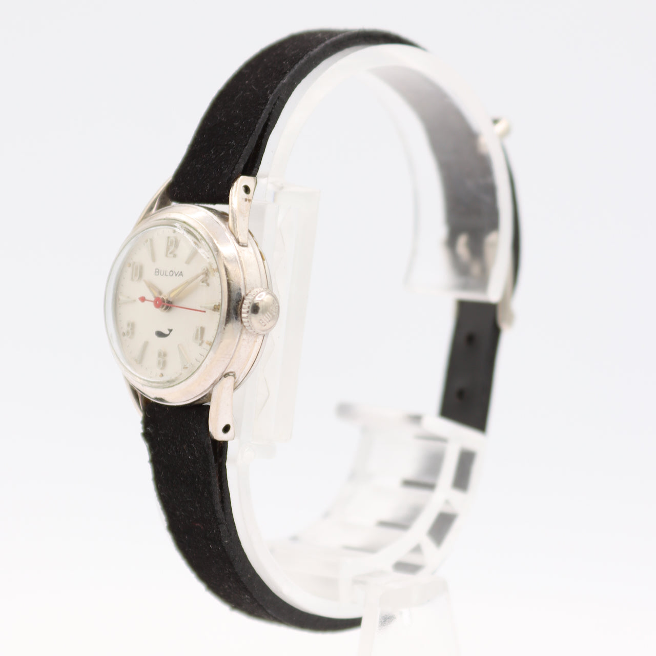 Vintage 20mm 1972 Bulova Sea King Ladies Mechanical Wristwatch Swiss 10k RGP