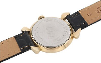 Vintage 33mm Elgin 5911 Shockmaster Boatswain Men's Mechanical Wristwatch 629