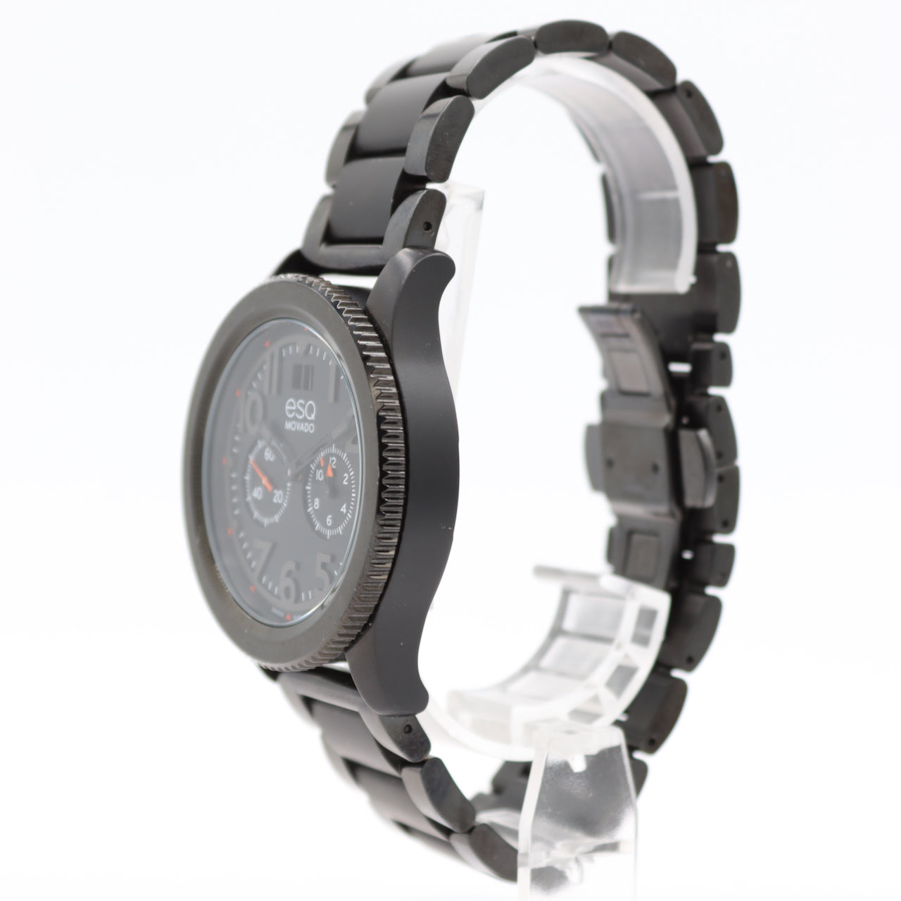 Movado ESQ Black Dial Lefty ES.49.1.34.5655