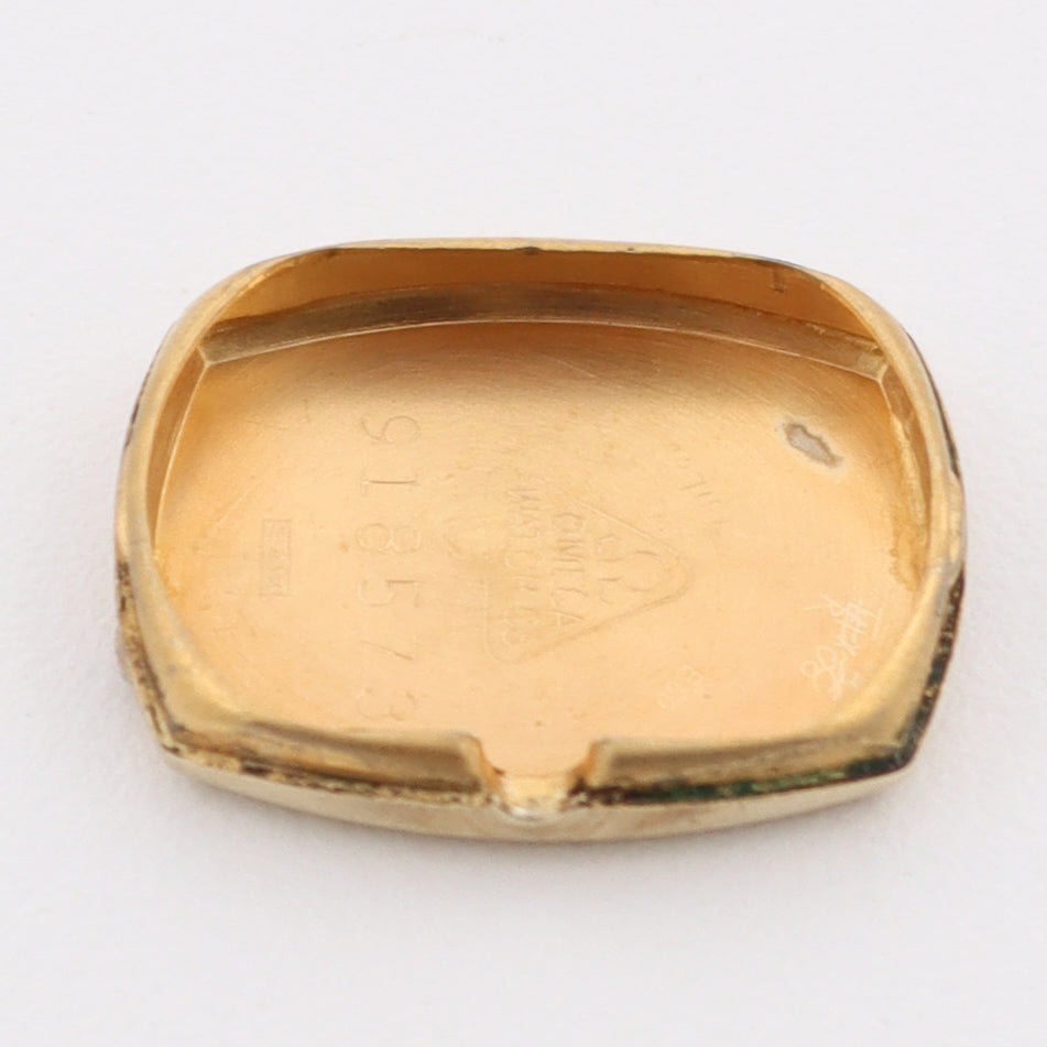 Vintage 15.5mm 1947 Omega Cocktail 17J Ladies Mechanical Wristwatch Swiss 14k GF