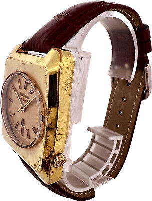 Vintage Bulova Accutron Men's Tuning Fork Wristwatch 218 1 Chunky Rectangular