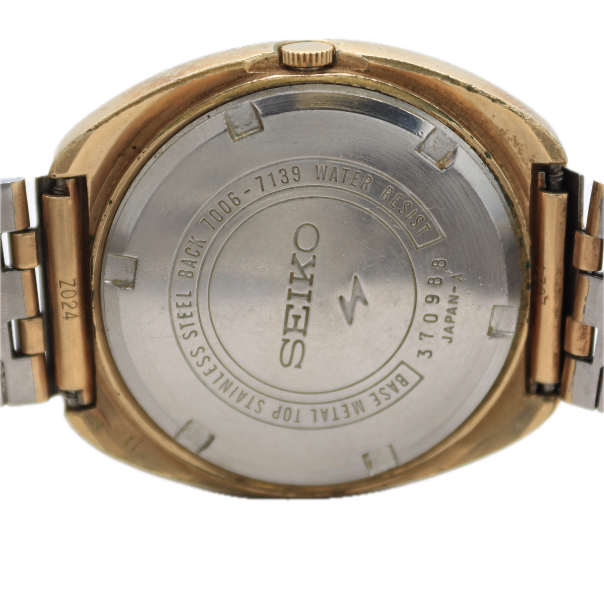 Vintage Seiko 7006-7139 Chocolate Dial Men's Automatic Wristwatch 7006 Japan