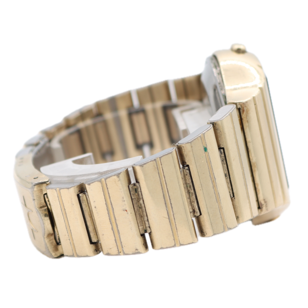 Vintage 41mm Hamilton Digital Men's Digital LED Wristwatch 955 USA 10k RGP