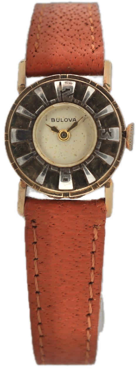 Vintage 1950 Bulova Berkshire Ladies Mechanical Wristwatch 8 AC Swiss 10k RGP