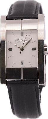 Vintage S.T. Dupont Geometrie Men's Quartz Wristwatch Swiss Full Set Very Good