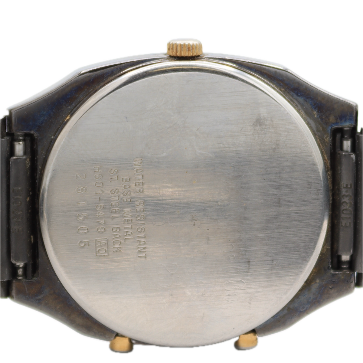 Vintage 1992 Seiko H601-5479 Ana Digi Men's Quartz LCD Wristwatch Japan PVD