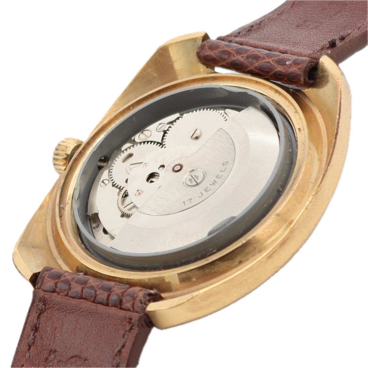 Vintage Hamilton Chocolate Sunburst 35562