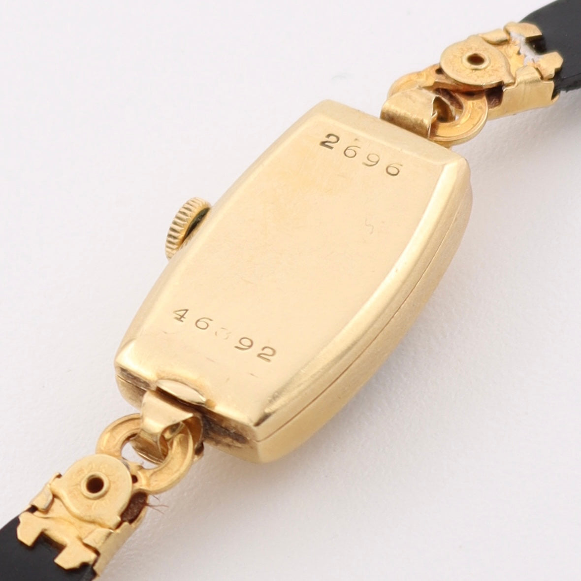 Vintage 14mm 1938 Rolex Cocktail Ladies Mechanical Wristwatch Swiss 18k Gold