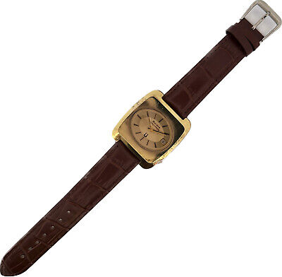 Vintage Bulova Accutron Men's Tuning Fork Wristwatch 218 1 Chunky Rectangular