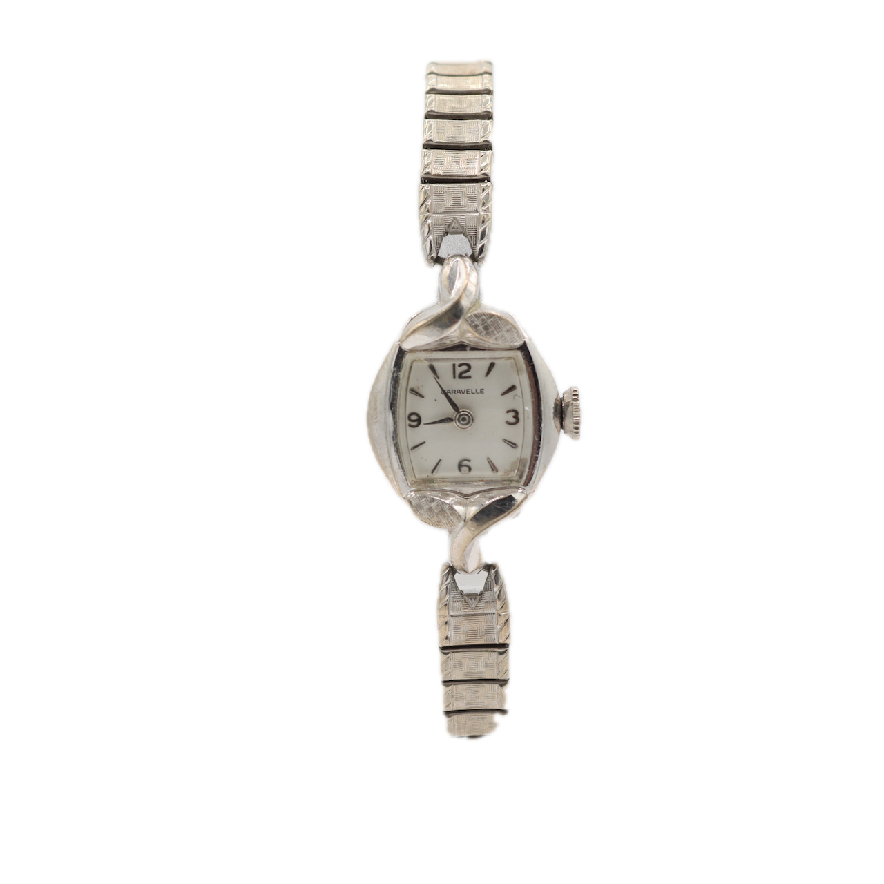 Vintage 16.5mm 1970 Caravelle 2713 110 Ladies Mechanical Wristwatch 0162 Swiss