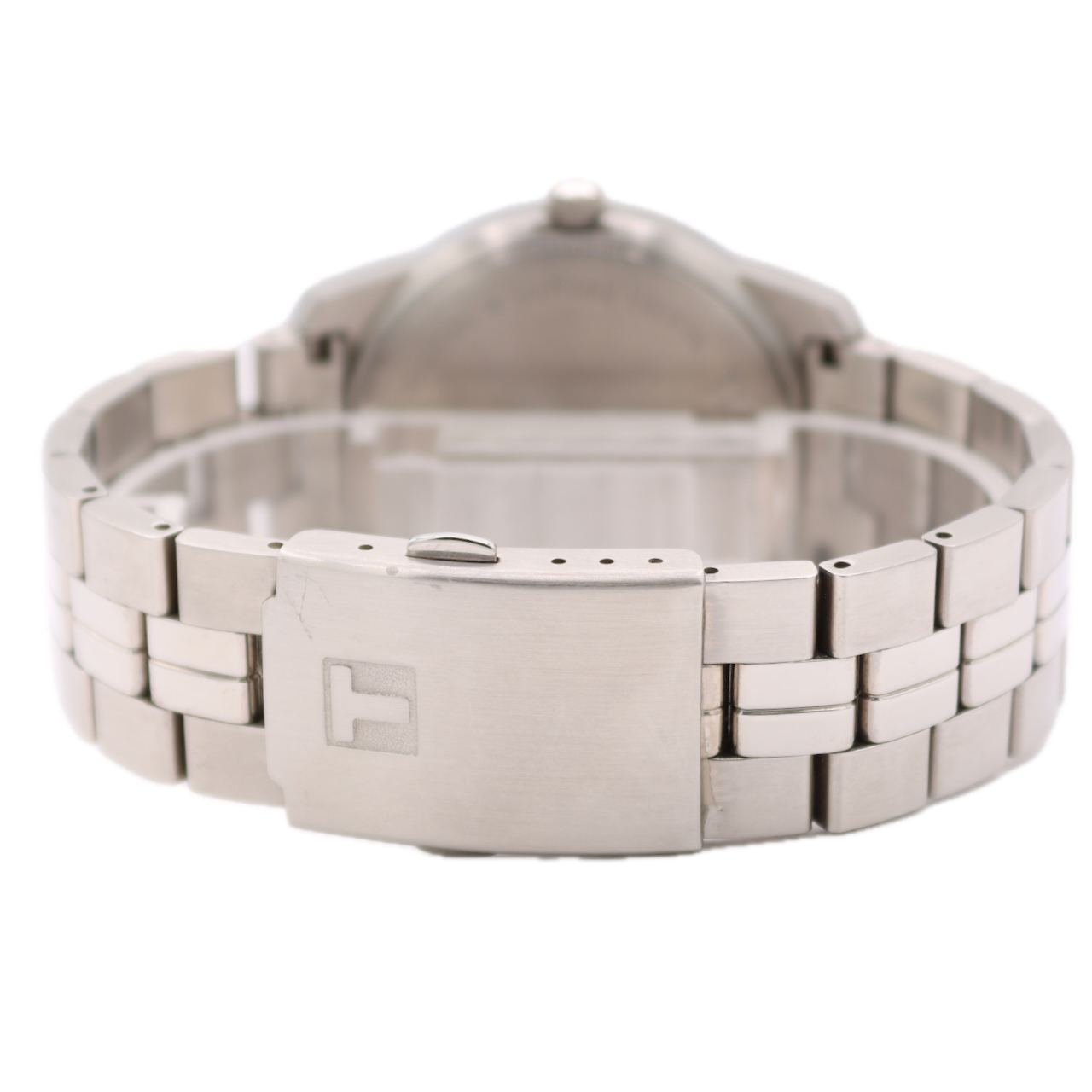 Vintage 38mm Tissot PR100 T049.410.11.033.01 Men's Quartz Wristwatch Swiss Steel