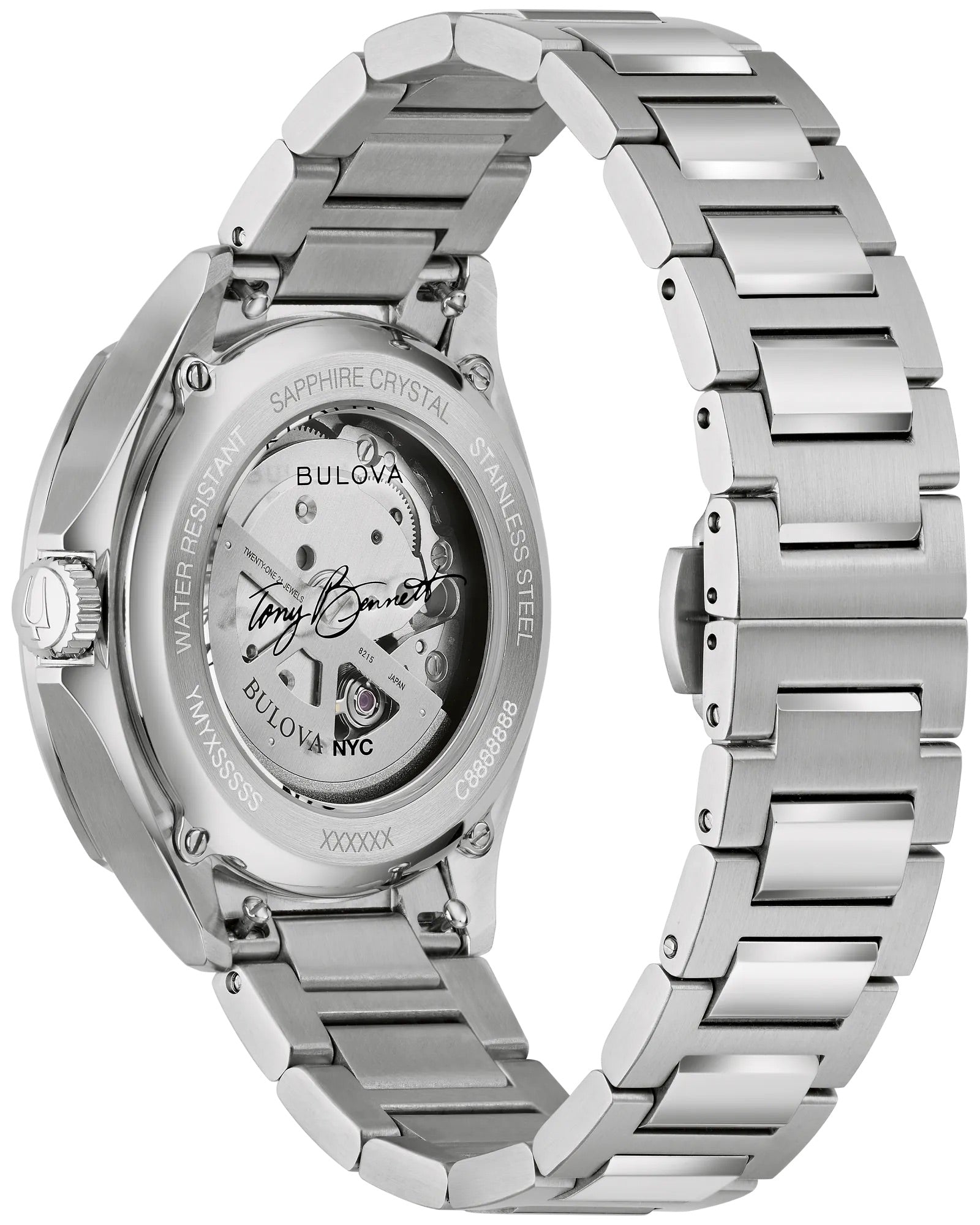 Bulova Tony Bennett Purple Dial 96B484