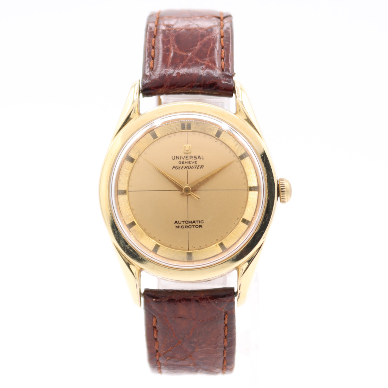 Vintage Universal Geneve Polerouter 20363-3 YG