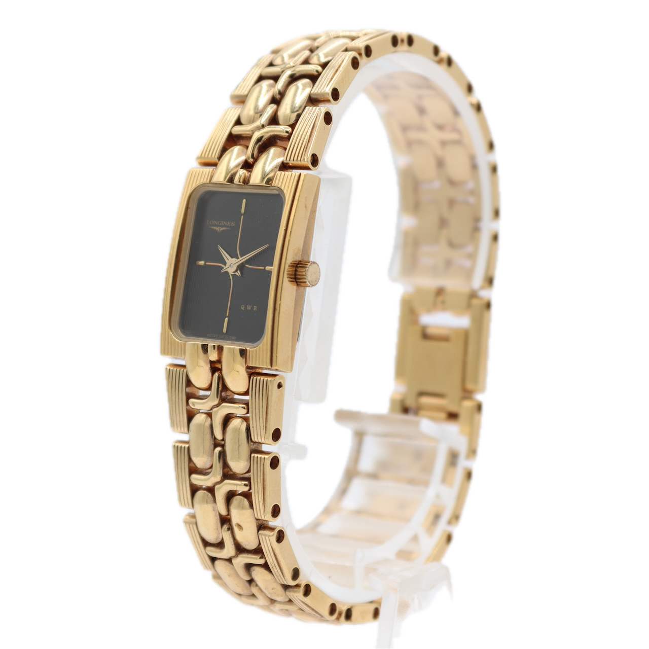 17mm Longines CMZ 5743 QWR Ladies Quartz Wristwatch ETA 280.002 Swiss Gold Tone