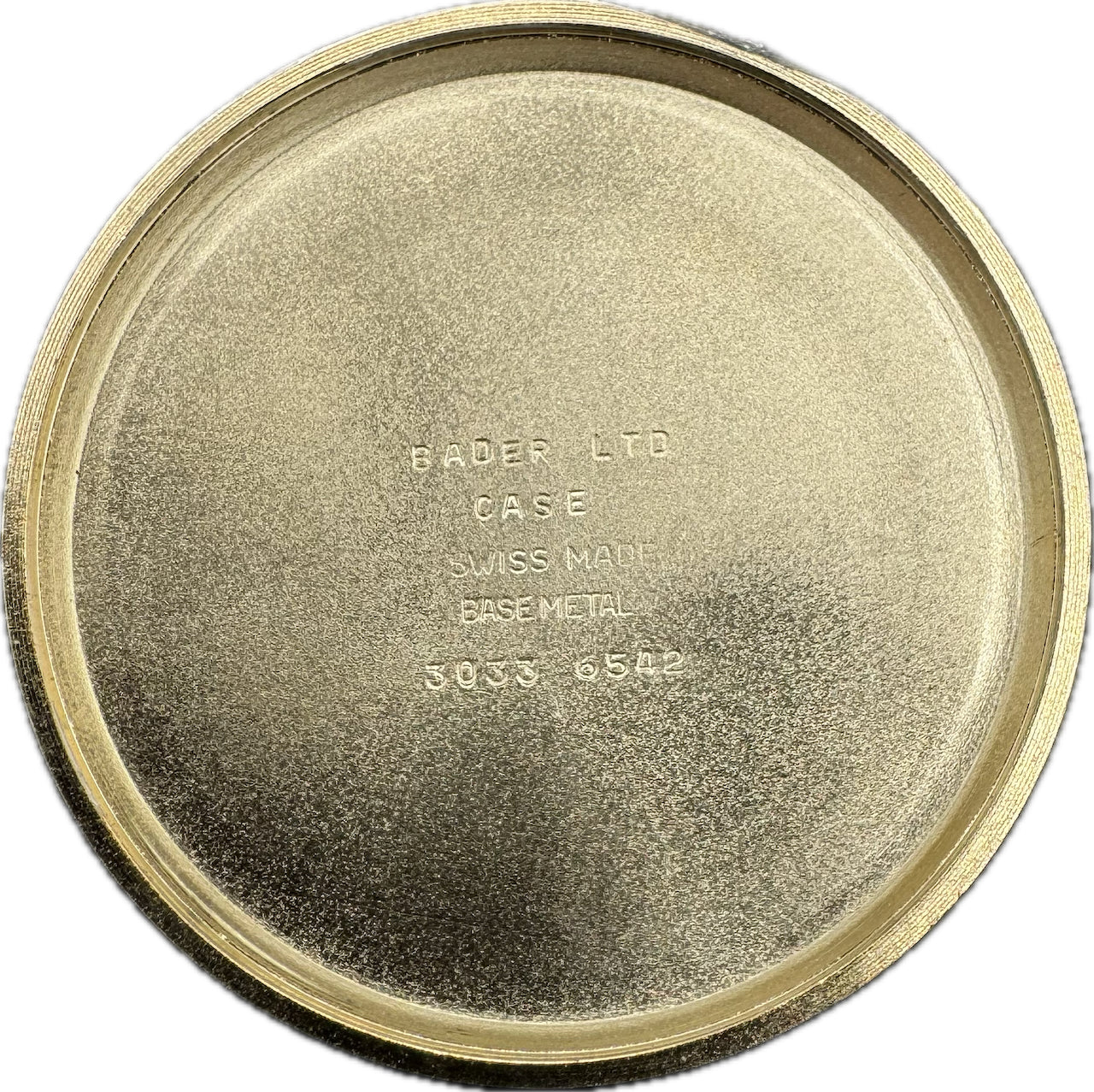 Vintage Mentor Alarm w Roman Numeral Dial Mechanical Pocket Watch Ronda 1223