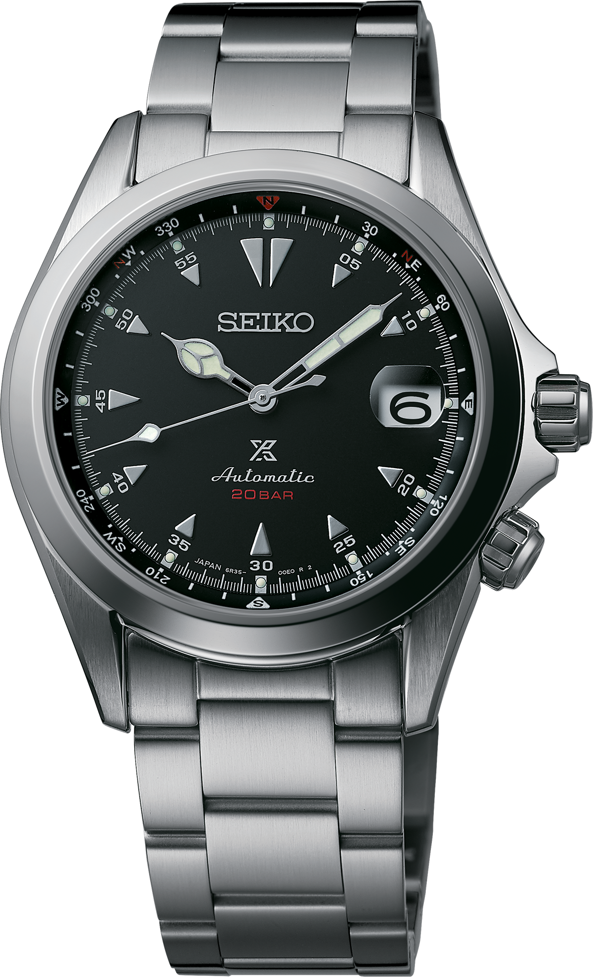Seiko Black Alpinist SPB117