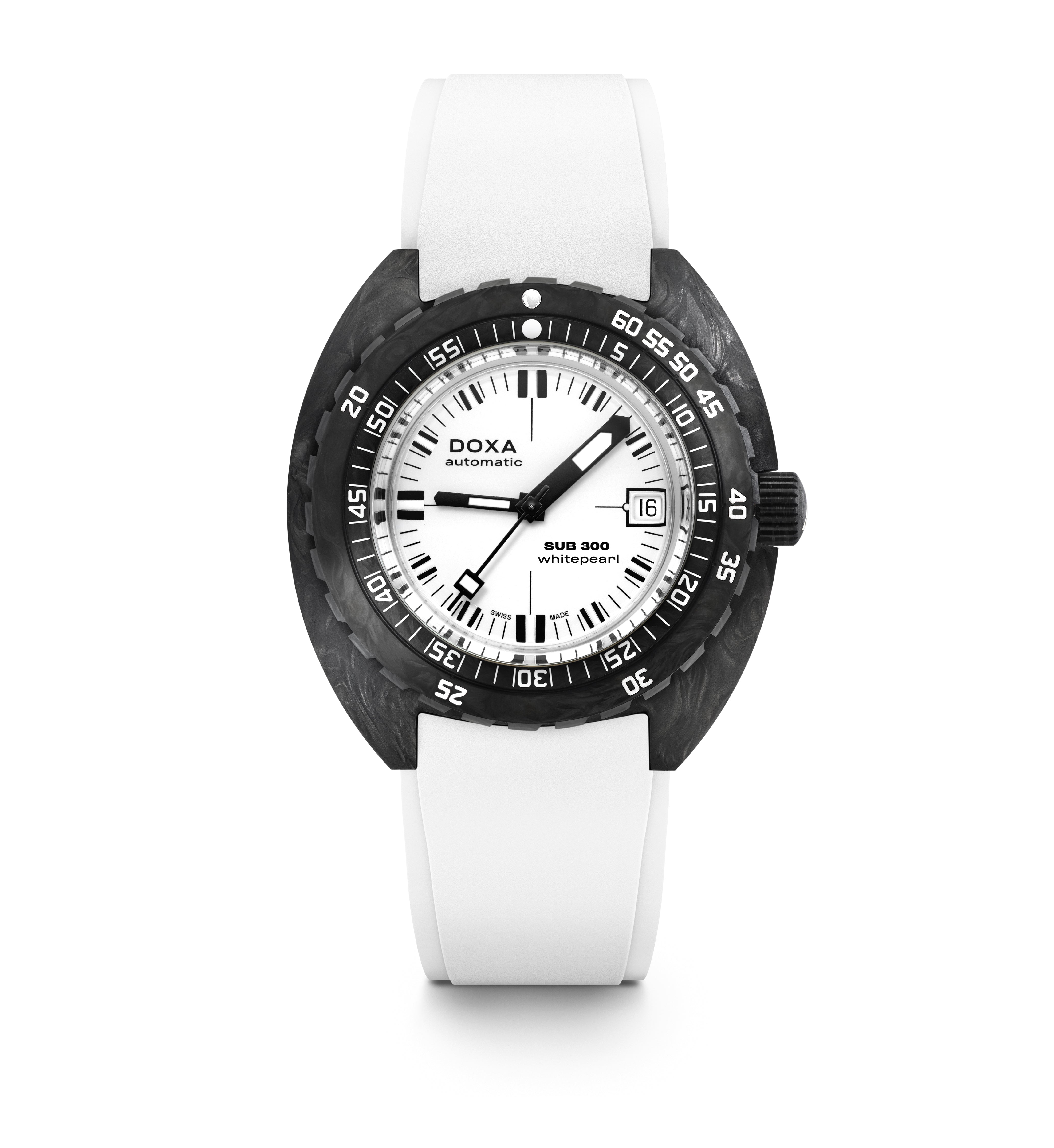 Doxa Sub 300 Carbon Whitepearl 822.70.011.23