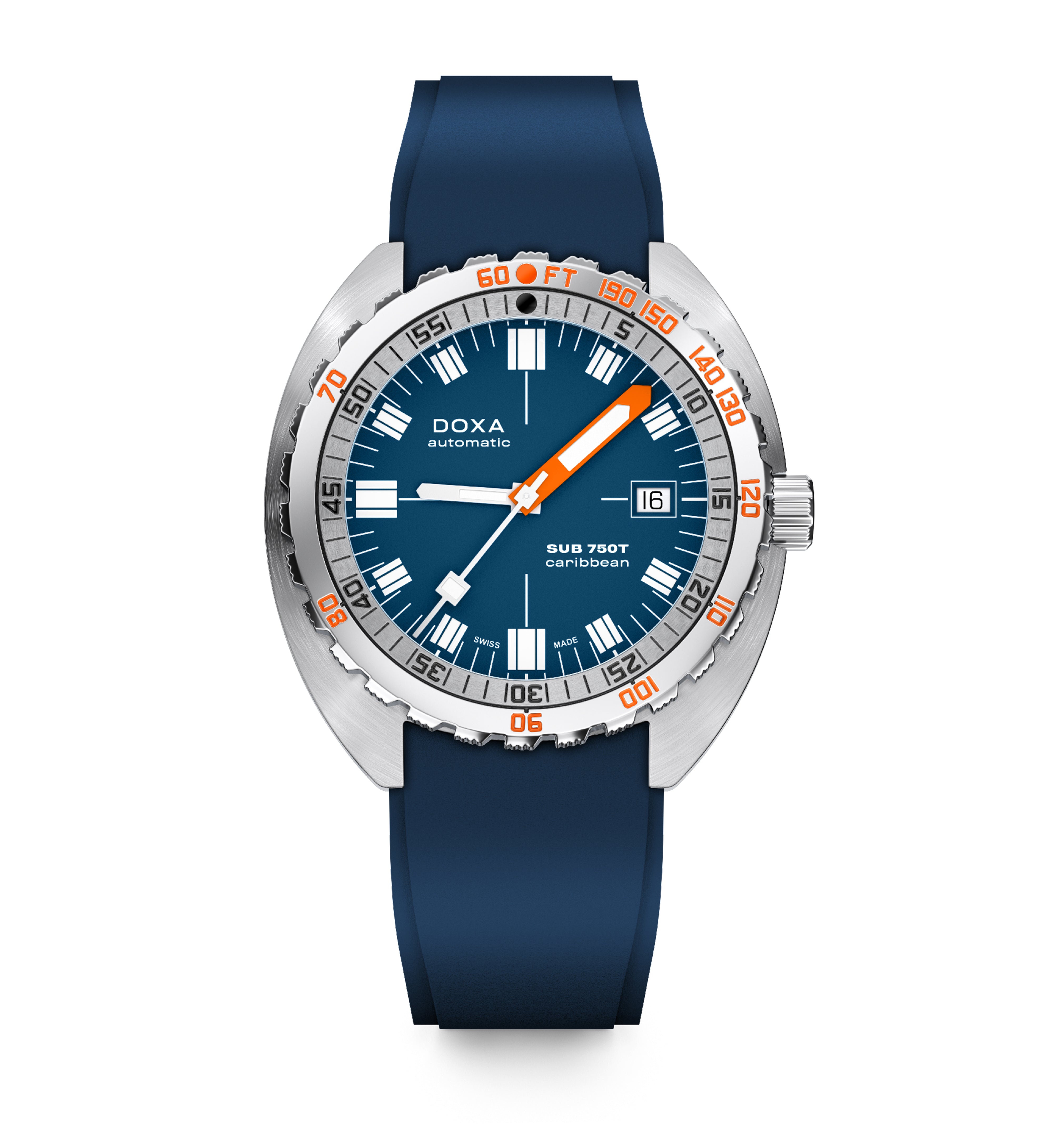 Doxa Sub 750T Caribbean Blue 825.10.201.32