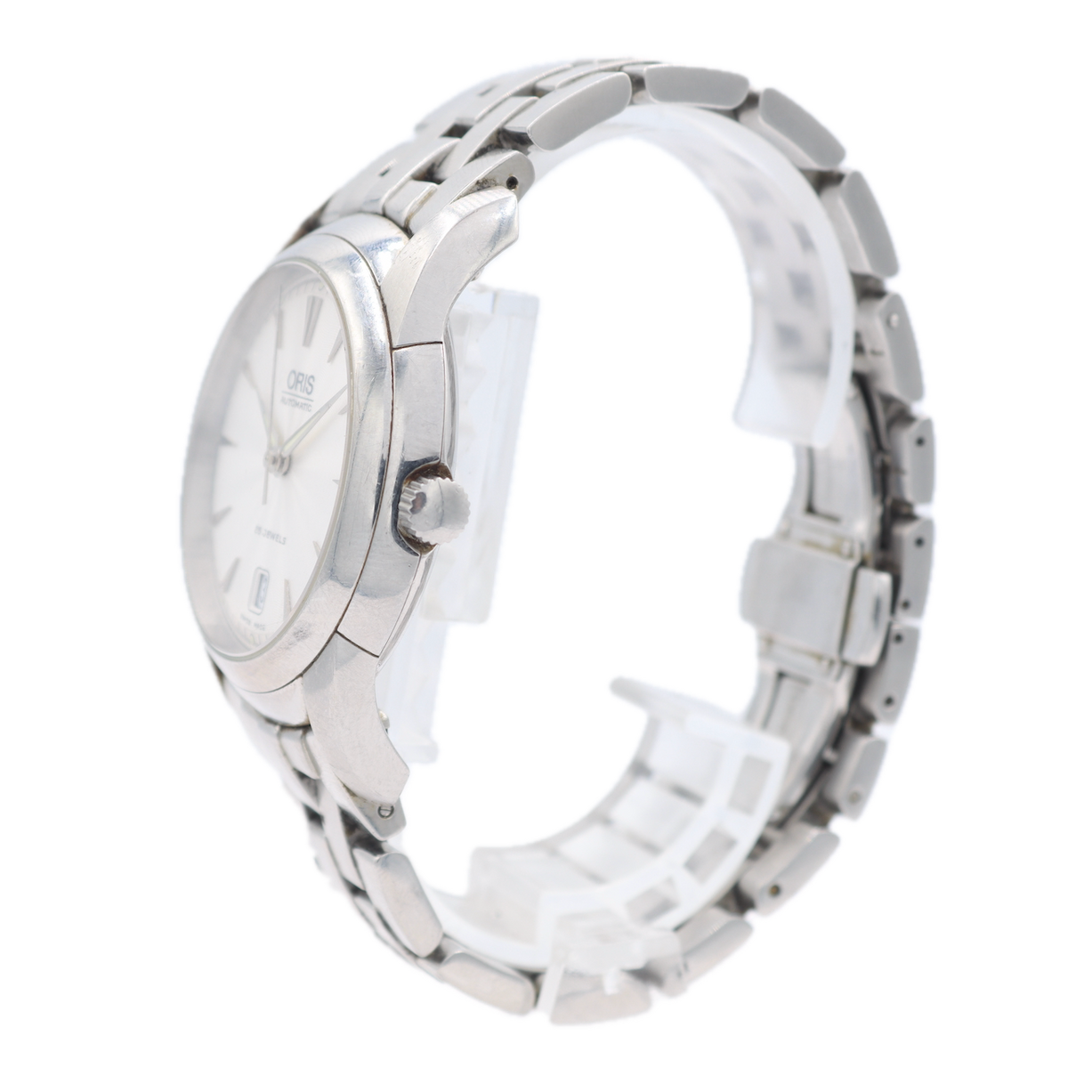 Oris Artelier White Sunburst 7544